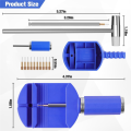 Watch Link Removal Tool Kit, Watch Band Sizing Tool Kit for Watch Bracelet Adjustment, Watch Pin Removal Tool. 