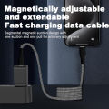 BlueWow[1Meter] 100W Magnetic Fast Charger Cable Compatible with iPhone 15 14 Xiaomi 65W USB to C Charging Cable for Magtame MacBook Anti-Dirty Durable Charging Cable. 