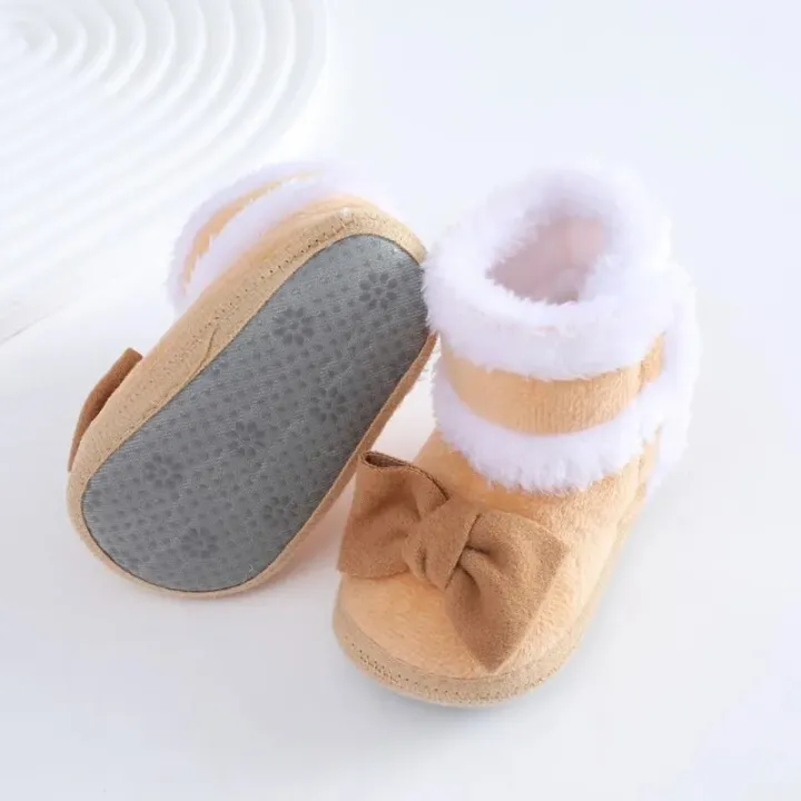 Winter%20Autumn%20Baby%20Shoes%20Girl%200-15%20Months%20Newborn%20Baby%20Fur%20Warm%20Snow%20Boots%20Toddler%20Boys%20Soft%20Sole%20First%20walker%201%20Year%20-%20Image%203