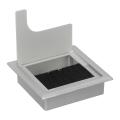 Plastic Outlet Port Grommet Hole Cover Wire Cable Holder Wire Hole Cover Wire Box Desk Cable Box. 