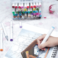 Superior Dual Tip Alcohol Base Graphic Markers Set Colors. 
