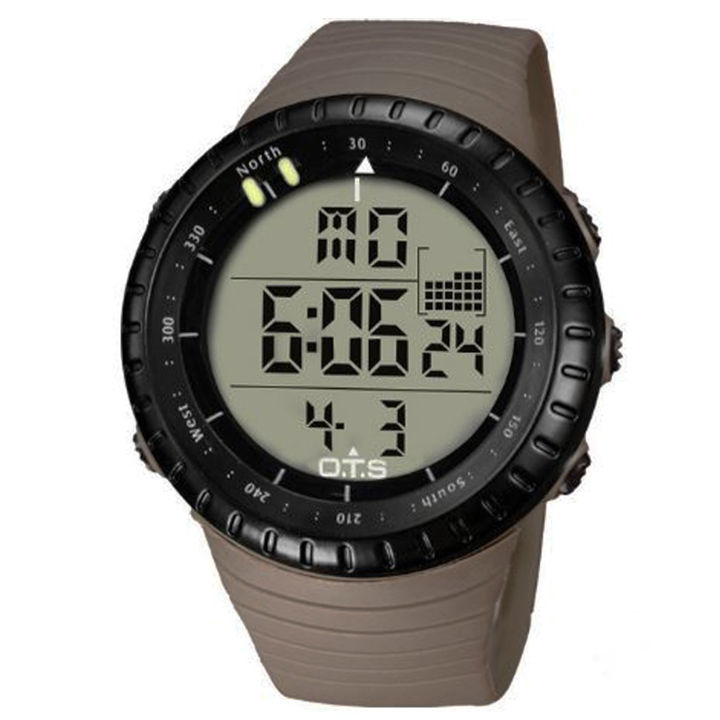 Brown%20Rubber%20Strap%20Digital%20Sports%20Watch%20For%20Boys/Men%20-%20Brown%20-%20Image%202