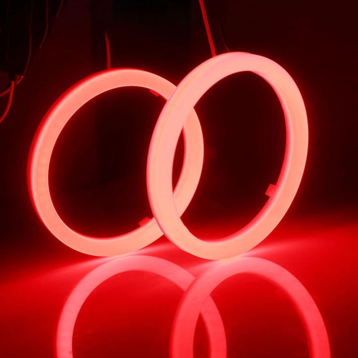 2PCS%20Angel%20Eyes%20Halo%20Ring%20COB%20Led%20Car%20Motorcycle%20Scooter%20Headlight%20Decorative%20Fog%20Width%20Light%2012V%2024V%20White%20Red%20Blue%20Green%20Amber%20-%20Image%206