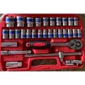 32 in 1 Heavy Duty Multi Purpose Tool Kit Set, Wrench 1/2" Socket Set with Ratchet. 