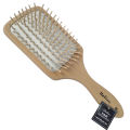 Italian Wooden Hair Brush With Wooden Bristle Without Tips Large Wide  Hairbrush Air Cusion Brush -  WB0747R (25 x 8.5cm). 