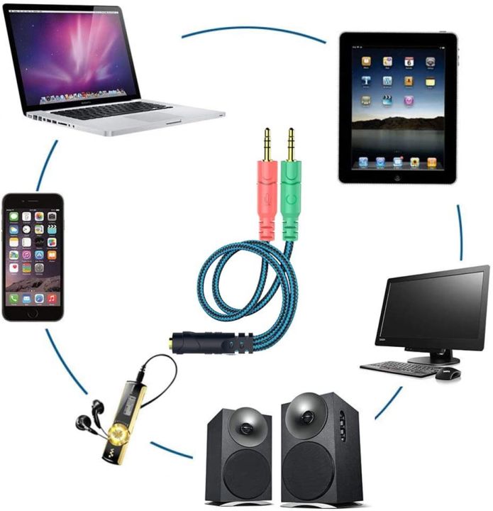 Headset%20Splitter%20Cable%20for%20PC%203.5mm%20Jack%20Headphones%20Adapter%20Convertors%20for%20PC%203.5mm%20Female%20with%20Headphone/Microphone%20Transform%20to%202%20Dual%203.5mm%20Male%20for%20Computer%20Simultaneously%20Y%20Splitter%20Audio%20-%20Image%205