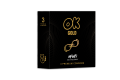 OK Gold Infinity Condoms for Long Lasting Joy - 3 Pcs pack. 