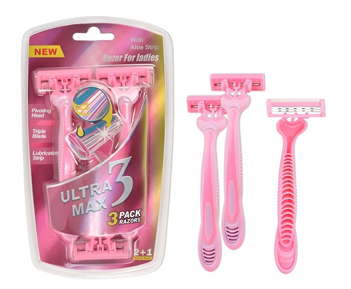 3 Blade Bikini Razor Disposable Body Razor Lady Ladies Women