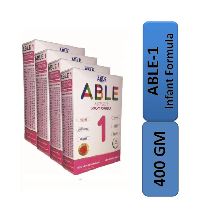 Pack%20of%204%20ABLE%201%20-%20Infant%20Formula%20-%20(From%20Birth%20to%206%20Months)%20400%20GM%20-%20Image%203