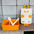 Tom Lunch Box with Spoon & Fork for School. 