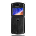 Compatible with Motorola Razr 2020 Phone Case, Moto Razr 5G Cow Print Cable Case, Razr 2 Generation. 