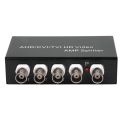 FLYEER Signal 1 in 4 Out AHD/CVI/TVI Video Splitter HD Coaxial Camera,Black. 