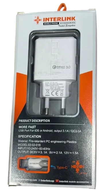 Interlink%20Prime%20Express%20Fast%20USB%20Charger%20with%20Type%20C%20Cable%20-%20Image%203