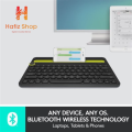 Logitech K380  Multi Device Keyboard | Capability to connect up to 3 Devices. 