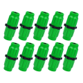 Expandable Garden Hose Repair Kit 10PC Dual-Channel Hose Female Male Connectors Pockets Hose for 3/4In 5/8In Garden Hose. 