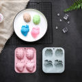 Brain Heart Shape Silicone Mold Food Grade Brain Fondant Molds Silicone Mold  MJ. 