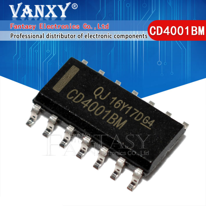 10PCS CD4001BM SOP-14 CD4001BM96 SOP14 CD4001 SOP