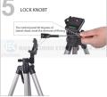 330A Big Tripod 5 Feet Mobile Stand For Mobile and Digital Camera Video Capturing. 