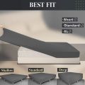 Cotton Jersey Fitted Bed Sheets. 