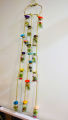 Wall Hanging Mini Glass Bottles With Rope For Wall Decor. 