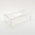 High Quality Acrylic Tissue box holder Modern Design Shape Rectangular For Best Your kitchen And Dining. 