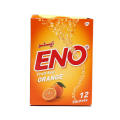 Eno Orange Flavor Fruit Salt 12 Sachet. 