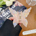 Butterfly Hair Clips Grabbers Hair Barrettes Women Girls Accessories Pins Grasping Acetate Clips Headwear Crab Fo. 