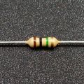 20pcs 1M ohm Through Hole Resistor 5% 1/4W 1 mega ohm. 