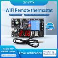 XY-WFTX Remote WIFI Thermostat Temperature Control Module NTC 10K 0.5M Relay Switch Temperature Controller Module. 