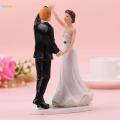 Wedding Cake Toppers Bride Groom Couple Figurines for Valentines Day Gifts. 