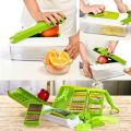 Nicer Dicer Plus 12-in-1 Vegetables Cutter, Fruit Slicer, Vegetables Peeler, All-in-One Vegetables & Fruits Slicer, Peeler & Grater. 