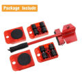 New Arrival ON SALE】(5 in 1) Heavy Furniture Move Tool Transport Lifter Shifter Moving Kit Slider Remover Rolling Wheel Corner Mover Set For Moving House Cabinet Sofa Bed Desk. 