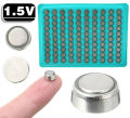 LR41 100 pcs Micro Battery Coin Button Cell Also Use for Model Same Size AG3 / LR41 / 192 / 392A / SR41 / LR736 / CX41 / 392 Battery Button Cell(1.5V). 