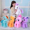 My Little Pony Soft Toy Small Plush Pinkie Pie Rainbow Dash Pony Plush Soft Stuffed Dolls. 