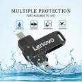 Lenovo 64TB Flash Drive Usb 3.2 Super High Speed Metal Transfer U Disk Pen Drive 8TB Waterproof Type C Disk SSD USB Drive Disk. 