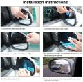 HEEVANG Anti Fog Film for Car Anti Glare Anti Mist Anti Scratch Rainproof Clear Protective Film for Car Rearview Mirror Provide Clearest Sight on The Highway Day and Night in Any. 