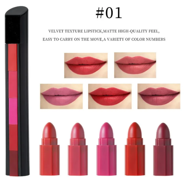 Beautious%20Pack%20of%205%20Mini%20Matte%20Lipsticks%20Red%20Brown%20pink%20lipstick%20-%20Image%206