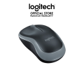 Logitech M185 Wireless Mouse (Swift Grey). 