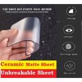 Iphone 7 Matte glass protector 9D / 21D Ceramic Sheet Fiber PUBG Hybrid Film Unbreakable Temper Gorilla Glass. 