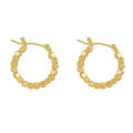 Party Earrings Good Workmanship Square Metal Ball Circle Ear Clips. 