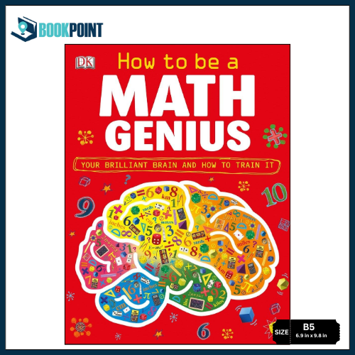 How to Be a Math Genius by Mike Goldsmith (Author) | Colour Book