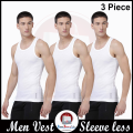 Pack of 3 White Summer Sando for Men Wear. 