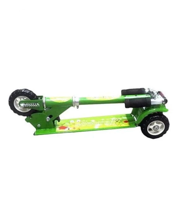 Scooty%20for%20Kids%20Unisex%20Kids%20Scooter%20with%20LED%20Wheels%20Adjustable%20Height%20Children's%20Push%20Bike%20Outdoor%20Toy%20-%20Image%203