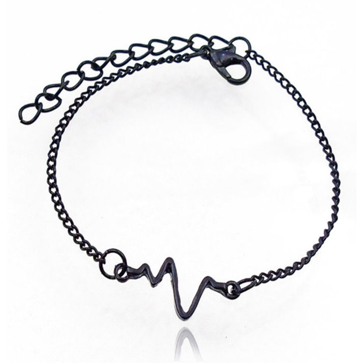 Heartbeat%20Woman%20Stainless%20Steel%20Bracelet%20Jewelry%20-%20Image%206