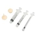 Pet Feeding Nipple Syringes, Professional Push Type Silicone Feeding Nipple Syringes for Newborn Kittens for Small Animals. 