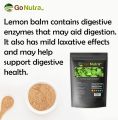 Go Nutra Lemon Balm Extract Powder 10:1 Strength Potent - Melissa Herbal Supplement 8 oz. 