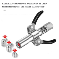 Grease Coupler with 30cm Hose Gear Grease Nozzle 10000PSI. 