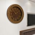 Versace Design High Quality New Beautiful Wall Clock, Easy to Read Silent Non-Ticking Battery Operated Clock Fancy And Attractive Wall Clock Smooth Machine Wall Clock Hanging Wall Clock For Home Interior And Decor. 