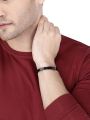 Bracelets for Men Stainless Steel Black Kadaa Bracelet for Men and Boys large size, Trending Black Kada For Boy And Men. 