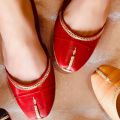 Wish Shoe - Leather Khussa Shoes For Women And Girls.. 